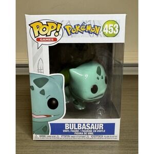 Funko Pop Pokemon Bulbasaur #453 Games Vinyl Figure - Collectible Kanto Starter